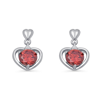 Heart Stud Earring